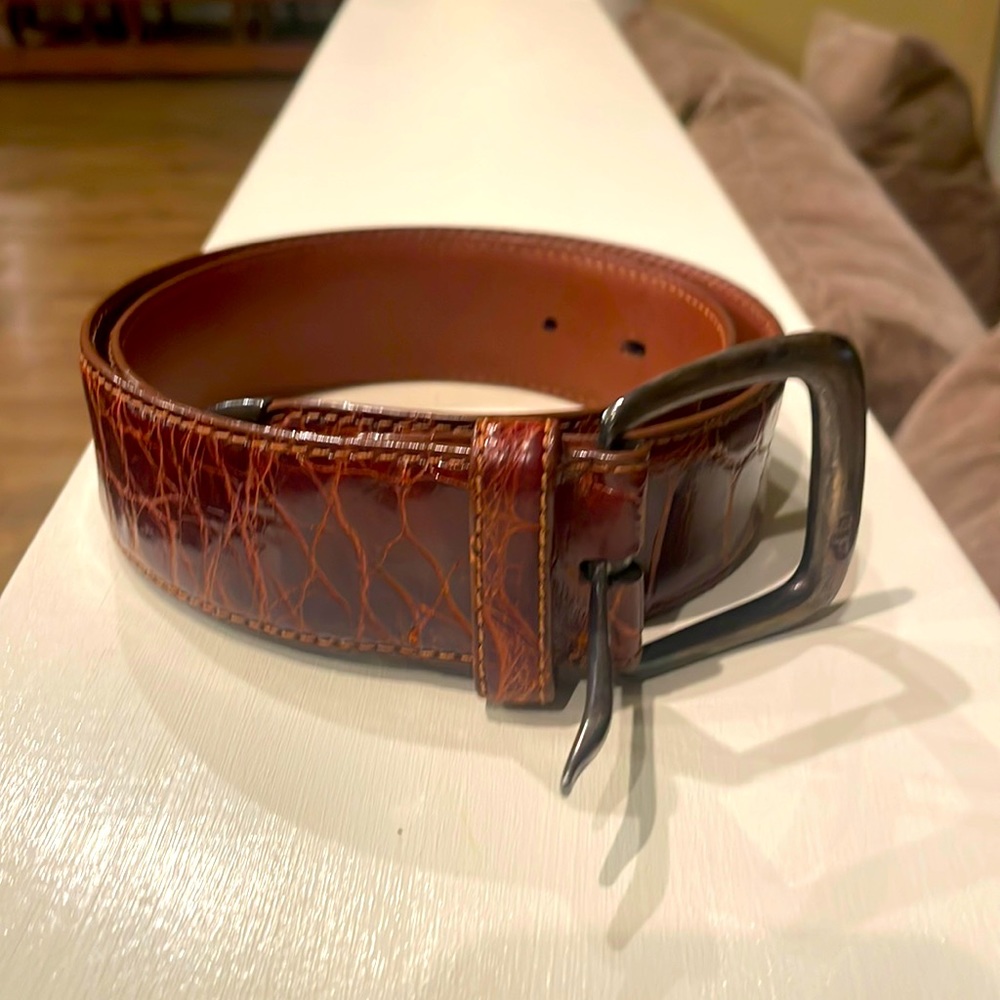 Ralph Lauren women’s alligator belt